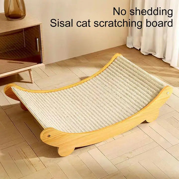 Sisal Cat Scratching Pad Reusable Cat Scratcher Cat Scratch Bed Nest for Pet Sleeping Playing Grinding Small Medium Large Cats